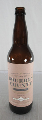 Goose Island Vanilla Rye Bourbon County Brand Stout 2014 EMPTY BOTTLE Chicago IL