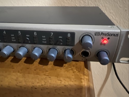 PreSonus FIRESTUDIO Project Digital 10X10 FireWire Recording Interface Mixer - Picture 2 of 10