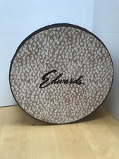 Vintage Hat Box Edwards Department Store Cardboard Bartlesville OK Round
