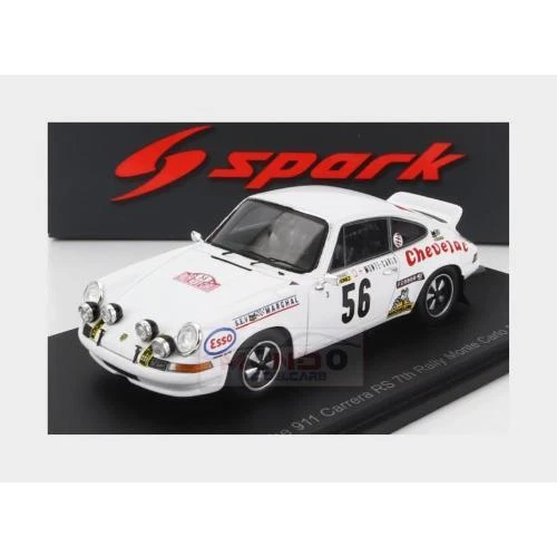 1:43 SPARK Porsche 911 Carrera Rs #56 Rally Montecarlo 1975 Rouget Chonez S6630 Foto 2 de 2