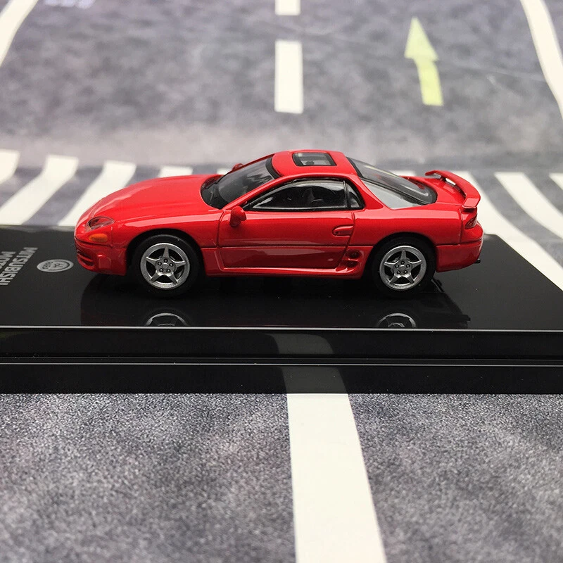PARA64 1:64 Scale Mitsubishi 3000GT GTO Red Diecast Car Model New