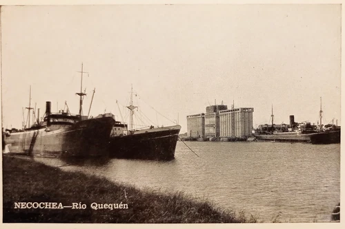 Postcard - Argentina - Necochea - Rio Quequen - 1920 approx.