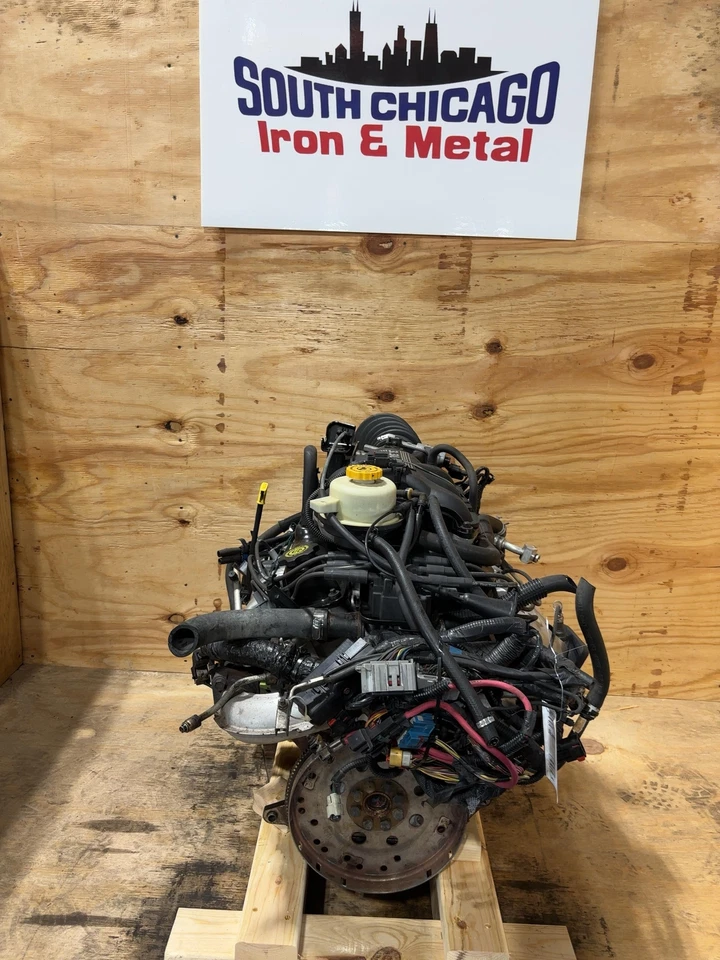 01 02 03 DODGE CARAVAN Engine Assembly/motor 3.3l Vin R (8th Digit) - Image 2 of 4