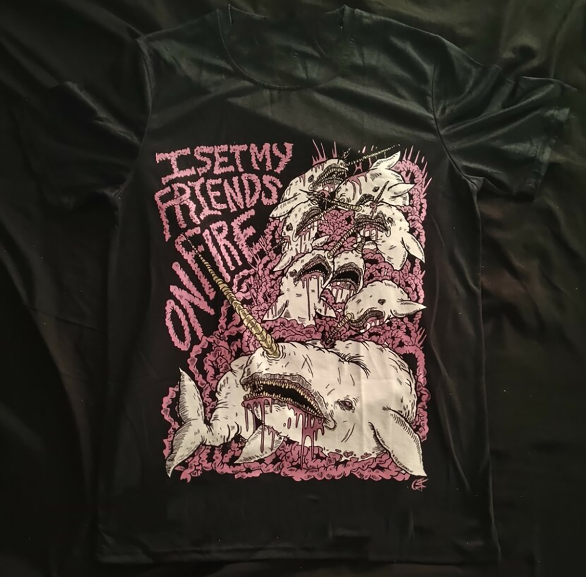 I Set My Friends On Fire Band Tour Fan Gift Tee Sizes S-5XL