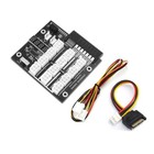 Atx 12 x 6Pin Power Supply Breakout Board Adapter Converter 12V for Ethereum