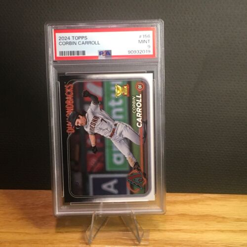 CORBIN CARROLL PSA 9 2024 Topps RC Rookie #156