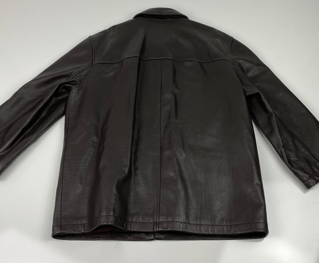 Vintage 1980s J. Crew Quilted Lined Leather Jacket Mens Vintage 1980s J. Crew Quilted Lined Leather Jacket Mens