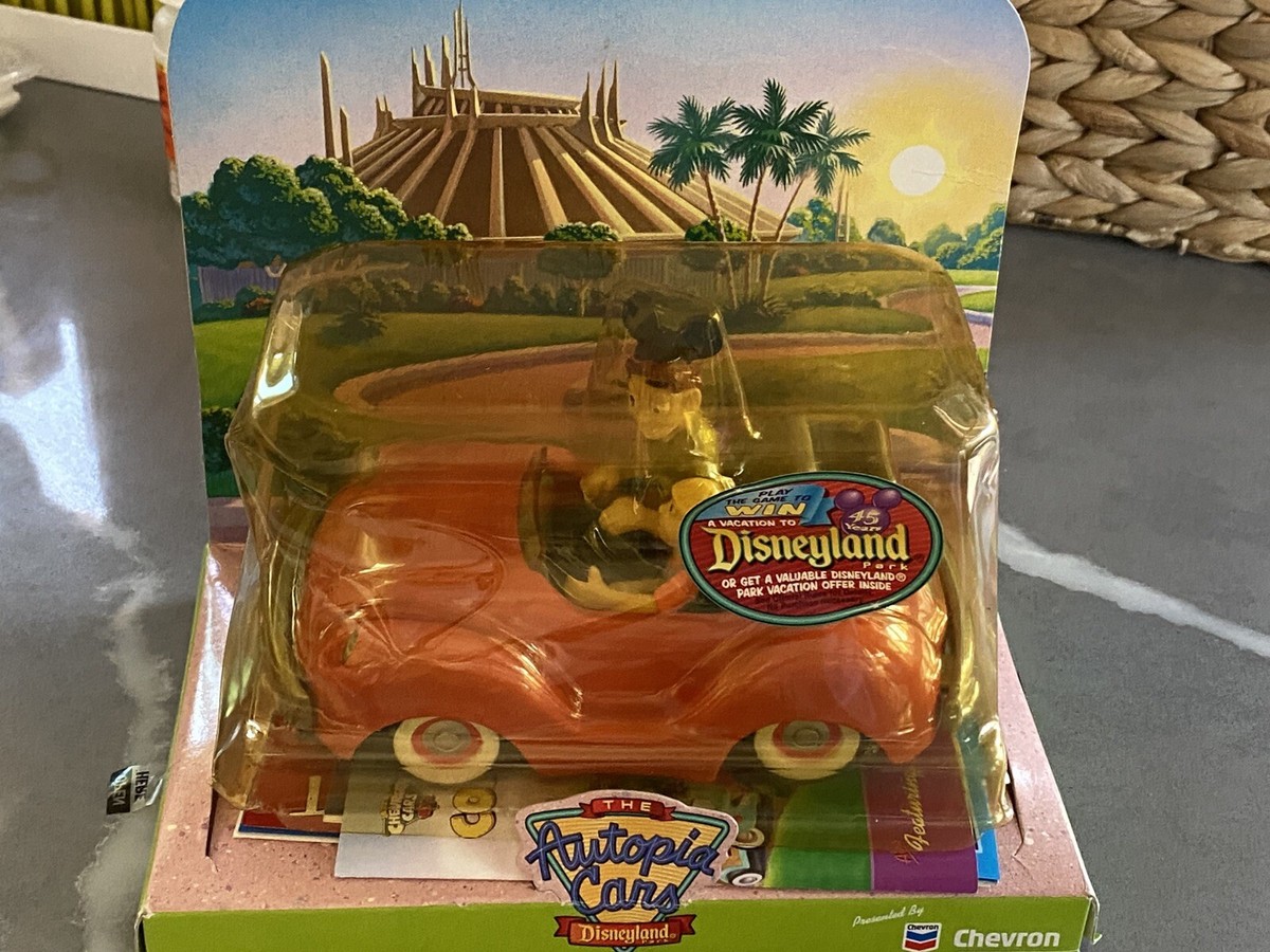 Chevron Disneyland Collectible Car: The Autopia Cars, Suzy Orange