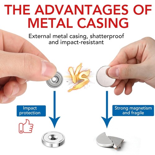 Round Magnet with Hole Rare Earth Neodymium Magnets - Picture 7 of 8