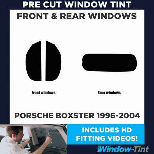 For Porsche Boxster 1996-04 Full Pre Cut Window Tint Kit Front & Rear Film - Picture 2 of 10