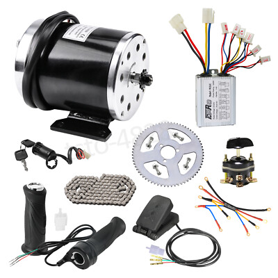 500W 24V Brush Motor Controller Reverse Kit Fr E-bike Kids Mini ATV Quad Go Kart