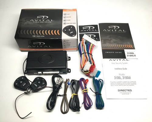 Avital 3100LX Car Alarm Security System 2 Remotes 1500 Feet Range NEW - Picture 4 of 8