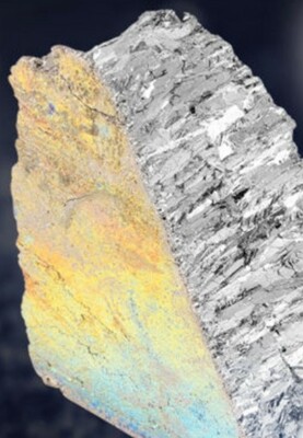 Bismuth Metal Ingot 99.99% Pure - 25 POUNDS