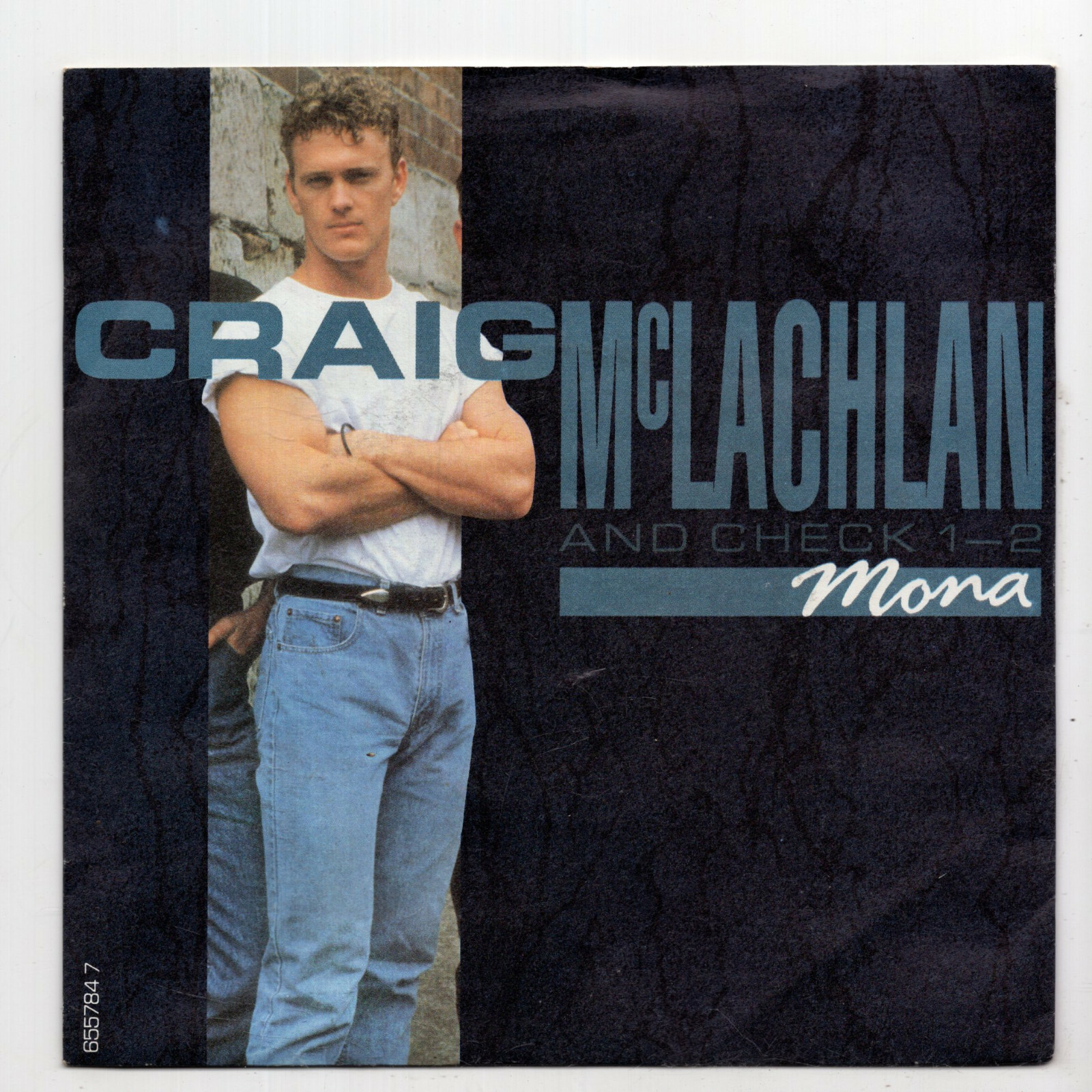 (I926) Craig McLachlan & Check 1-2, Mona - 1990 - 7"" vinyl