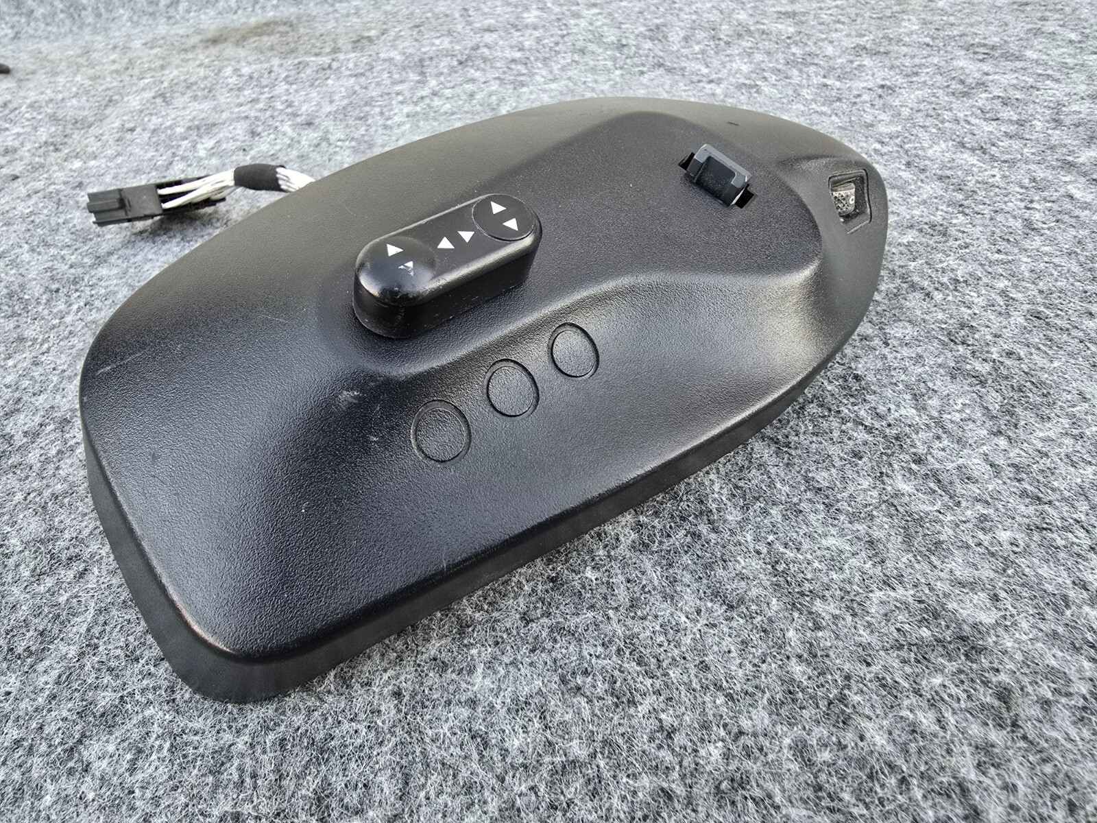 RIGHT SEAT CONTROL SWITCH ASSEMBLY 58k 08-19 MASERATI GRANTURISMO 4.2L M145