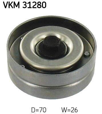UMLENK-/FÜHRUNGSROLLE, KEILRIPPENRIEMEN FÜR VW LT 28-35 II BUS SKF VKM 31280 - Bild 1 von 4