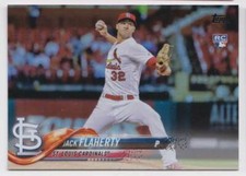 2018 Topps Series 1 Base Rainbow Foil Rookie #93 Jack Flaherty Cardinals