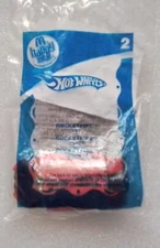 2009 McDONALD'S HAPPY MEAL HOT WHEELS #2 ROCKETFIRE UNOPENED GREAT TOPPER
