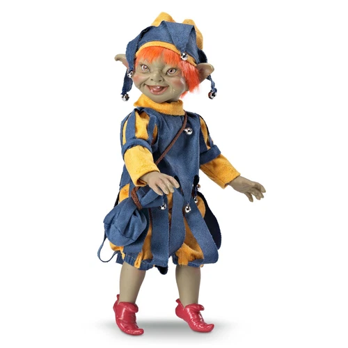 Lamagik S.L. 41006 PUCK 28cm./11in. Soft Body Vinyl Doll Celtic Elves NEW