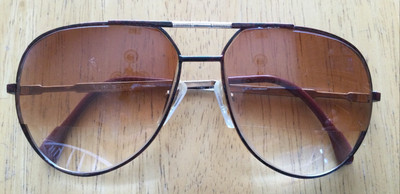 Chesterfield Aviator Eyeglasses Frames Full Gold Wire Rim Frames 58-14-140 Italy