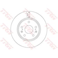 TRW 2X Bremsscheibe Vorne Ø279 Mm BelüFtet FüR Suzuki Vitara LY 1.4 T Allgrip