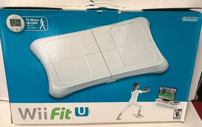 Wii Fit U BALANCE BOARD WUPRASTE Nintendo Wii U NO FIT METER