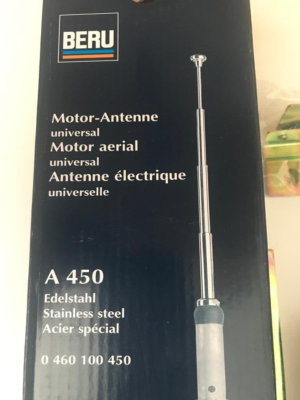 Antenne Für Mercedes W124 Elektrische Antenne Für Mercedes-Benz W202, W201, W124 – 87 Cm Lang, Automatisch Ausfahrbar W124 Antenne Dichtung