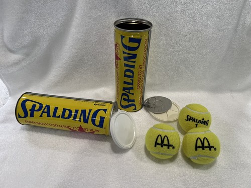 McDonalds Tennis Balls by Spalding 1980's Very VERY RARE!!! GREAT FIND!! NOS VTG - Picture 13 of 19