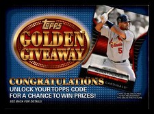 Yu Darvish and Yoenis Cespedes Autographs Added to 2012 Topps Golden Giveaway 8