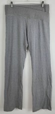 Victoria's Sport Womens Tummy Control Yoga Pants Size L Light Gray