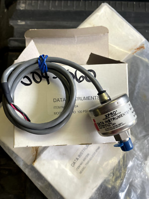9307204 Data Instruments Pressure Transducer XPRO100 100 psi Output 4-20mA OEM