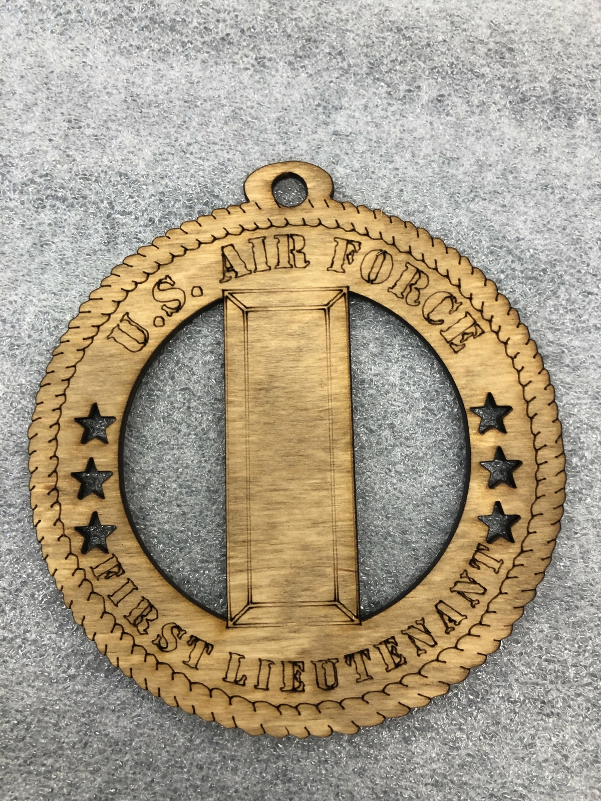 Air Force Officer Rank Insignia FIRST LIEUTENANT wooden ornament | eBay