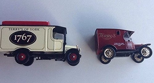 Corgi Diecast 97753 - Thornycroft Van & Model T Van Set - Terry's Of York - Picture 7 of 8