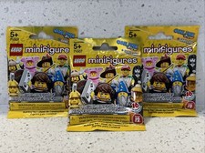 LEGO 71007 Minifigures Series 12 Factory Sealed 3 Blind Bags - Unopened