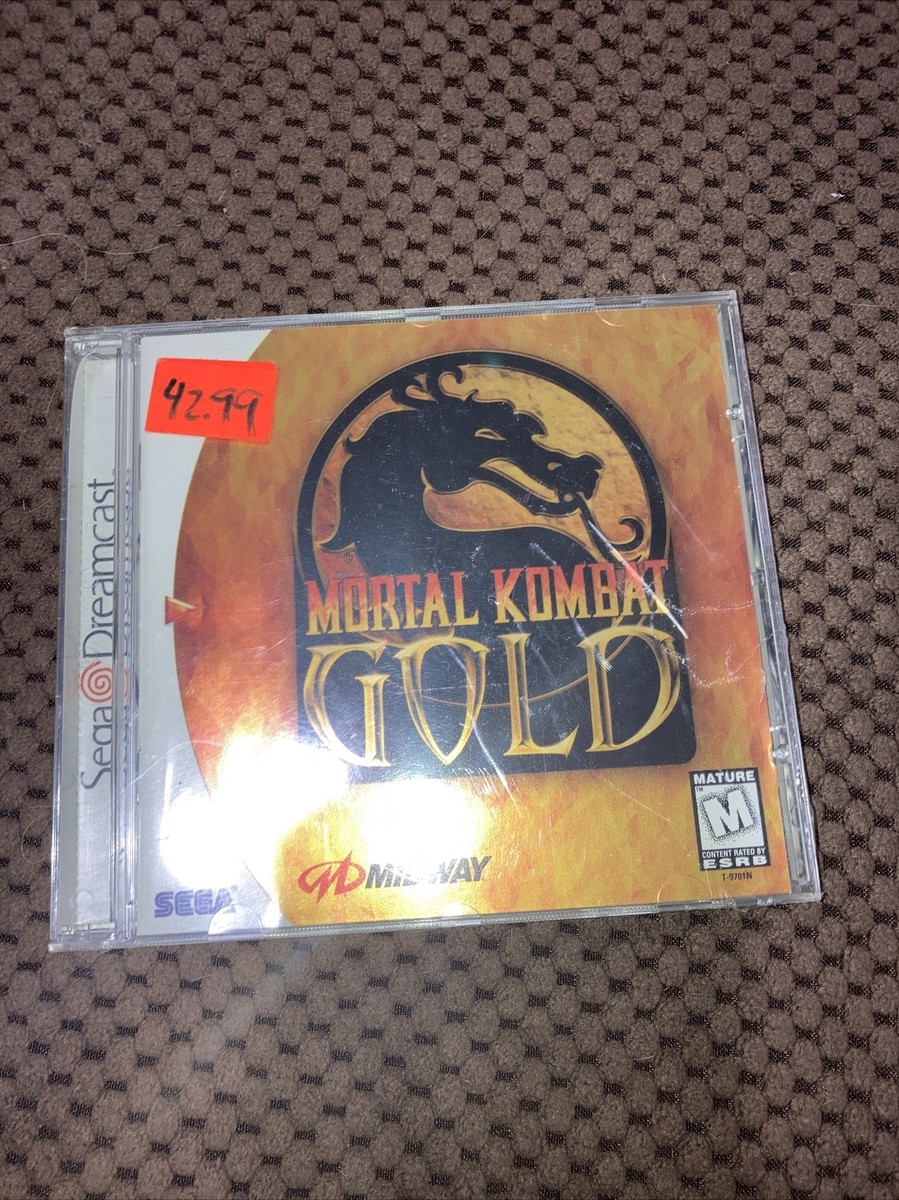 MORTAL KOMBAT GOLD 北米版Dreamcast DREAMCAST :Mortal Kombat Gold (Sega Dreamcast, 1999