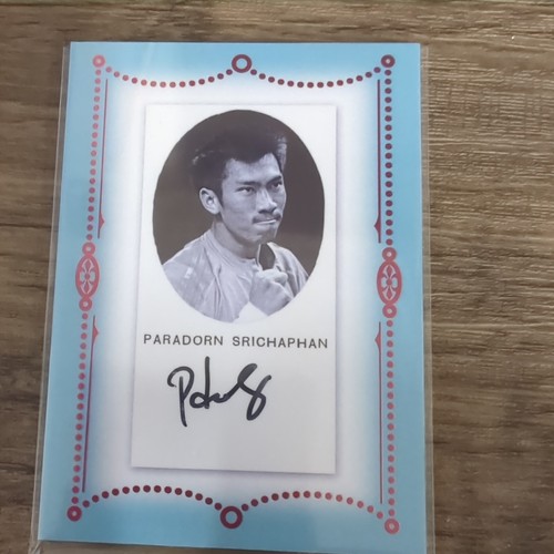 Futera Vintage Multi Sport Tennis Paradorn Srichaphan On Card Auto TDA15 /5