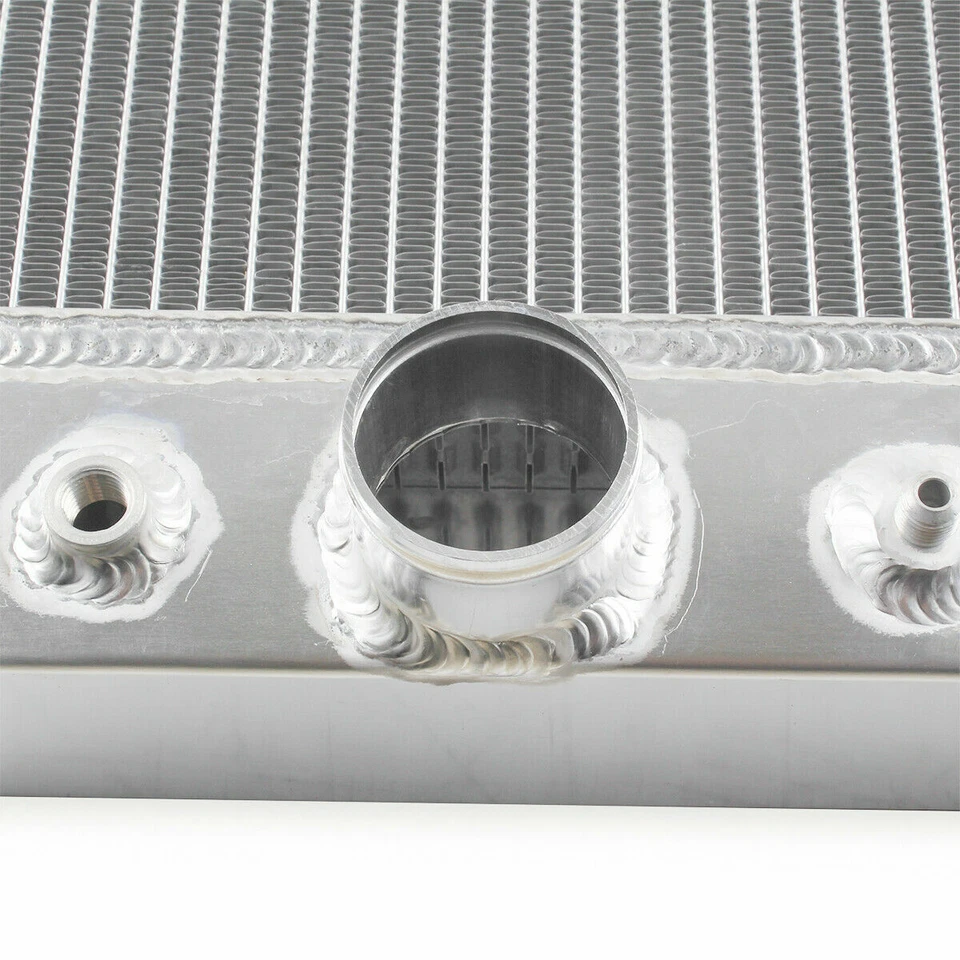 Radiador de aluminio para Ford F150 F250 F350 6,9 L 7,3 L V8 diésel 1983-1994 3 filas Foto 4 de 4