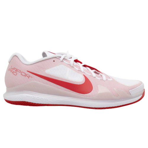 NikeCourt Air Zoom Vapor Pro White University Red for Sale NikeCourt Air Zoom Vapor Pro White University Red for Sale