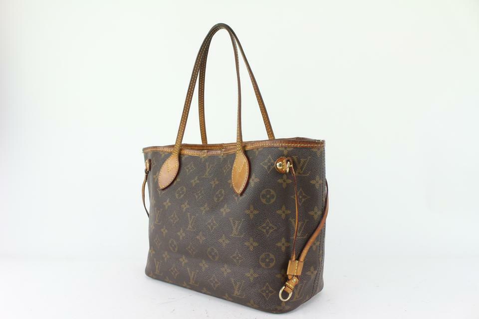 Louis Vuitton Small Monogram Neverfull PM Tote Bag 827lv96