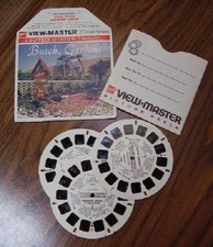 View-Master Stereo Picture Reel Set - Busch Gardens A988 