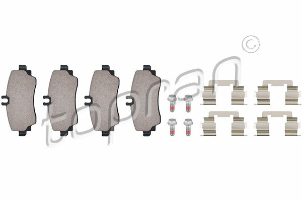 Plaquettes de frein avant W168 pour MERCEDES Classe A 1997-2004 OE 1684200120