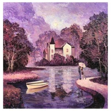 Antanenka "Romance In The Air"  Hand Signed Original Painting Canvas COA