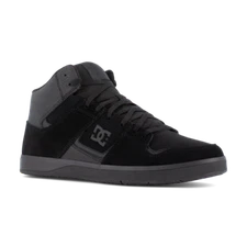 DC Work Crew Men's Cure Work High Top Soft Toe EH Work Shoe Black - DC60302, Bla
