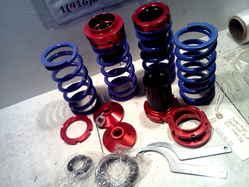 02 2000 SUBARU IMPREZA SUPER HIGH COILOVER KIT CONVERSIÓN NUEVO Foto 2 de 4