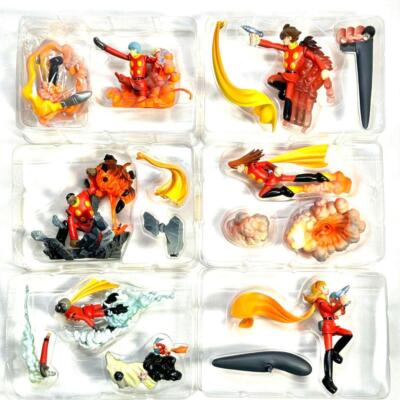 Cyborg 009 Vignette All 6 Types Complete