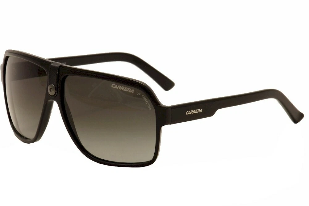 Carrera 33S 33/S 807PT Black Retro Pilot Sunglasses 62mm | eBay