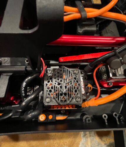 Arrma 6s ESC Fan Cover, Firma 150A, Mojave, Notorious, Typhon, 3D Spartan Flag - Picture 2 of 8