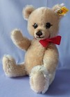 Vintage Steiff Teddy Bear West Germany Jointed Tan 10" Mohair