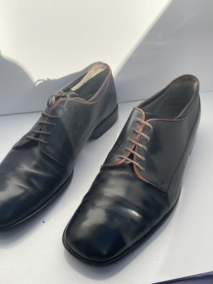 lorenzo banfi shoes Mens Size‎ 12 M Lace Up Black Leather Oxford Dress Shoe Amazon.com | Men main image 4