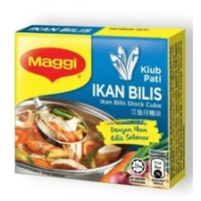 20 PACKS X MAGGI Anchovies Stock Cube Kiub Pati Ikan Bilis x 60gm
